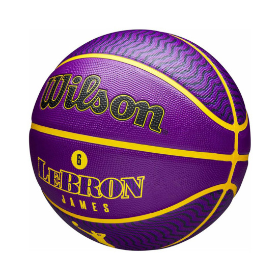 Wilson Μπάλα μπασκετ NBA Player Icon Outdoor bskt Lebron